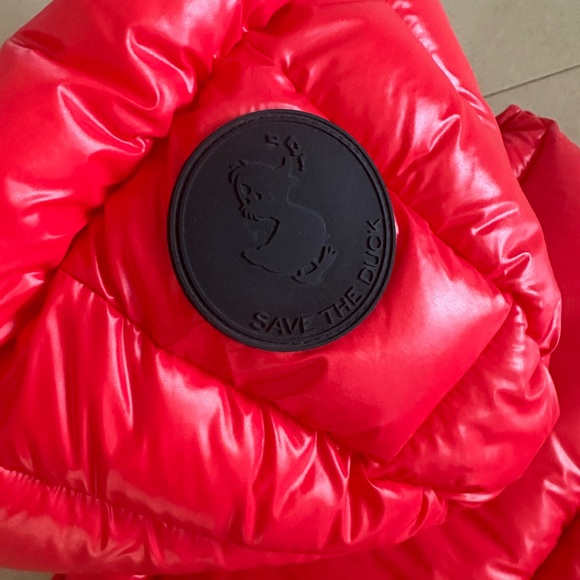 SAVE THE DUCK Red Kids Puffer Vest - Picture 3 of 3